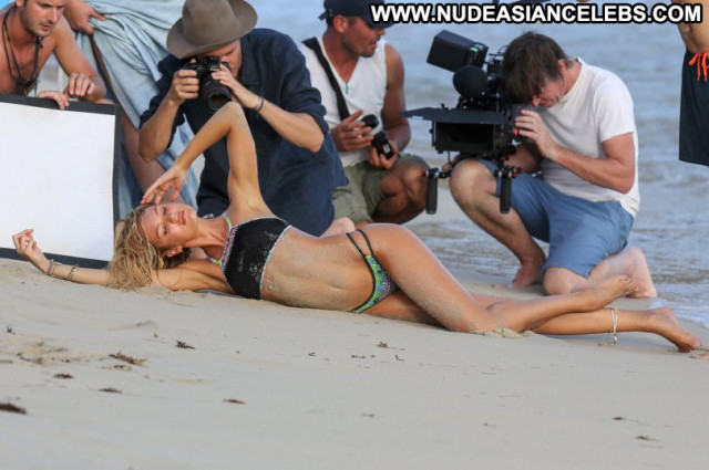 Candice Swanepoel No Source Posing Hot Babe Candids Bikini Beautiful