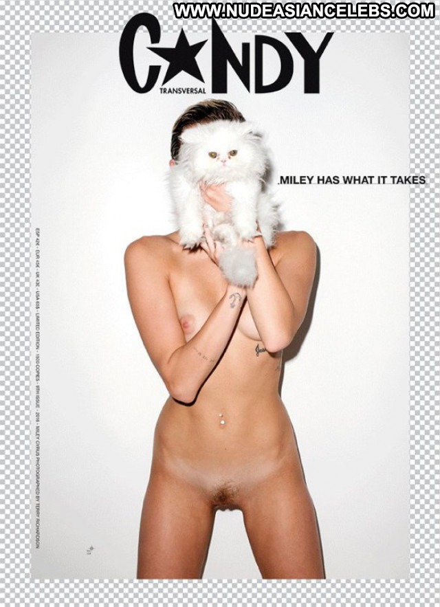 Miley Cyrus No Source Celebrity Posing Hot Beautiful Magazine Babe