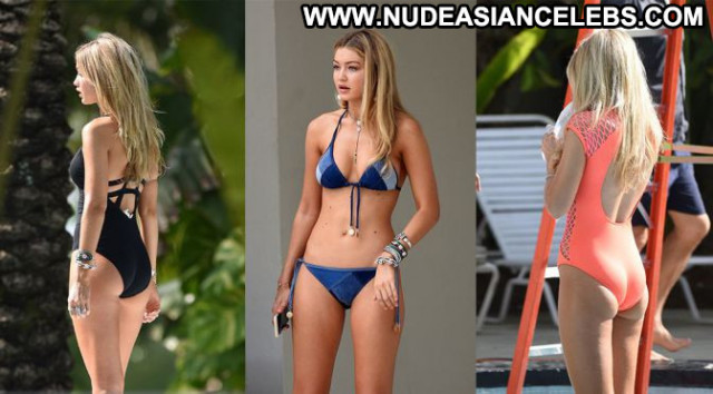 Gigi Hadid Beautiful Babe Celebrity Bikini Photoshoot