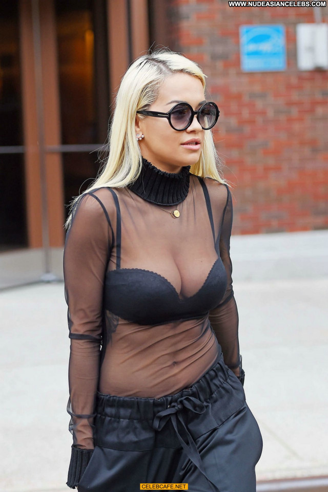 Rita Ora No Source Celebrity Babe Beautiful Cleavage Posing Hot